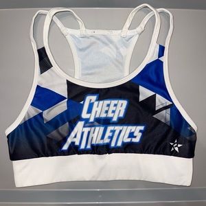 Cheer Athletics Kaleidoscope practice wear sports bra